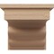 Ekena Millwork 7"W x 7"D x 7"H Wide Highland Rough Cedar Woodgrain TimberThane Corbel, Primed Tan CORUR07X07X07HLDRCPR - alternate 3